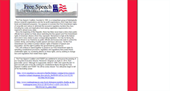 Desktop Screenshot of freespeechcoalition.org